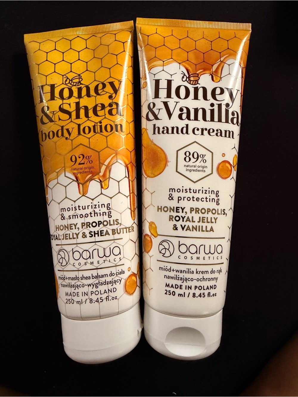 Barwa Honey & Vanilla Hand Cream — Moisturizing White
